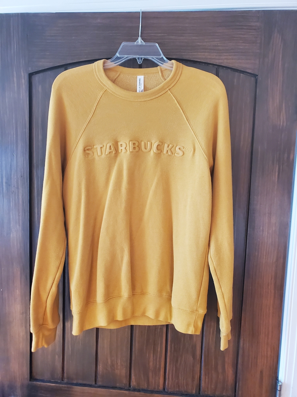 Starbucks Women's Golden Yellow Sweatshirt